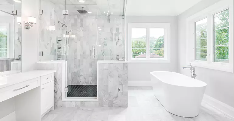 Full Shower Remodel in Salisbury