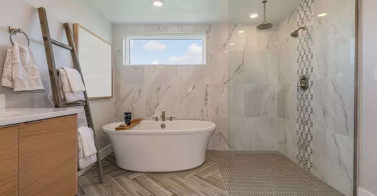 Luxury Master Bath Designs in Salisbury